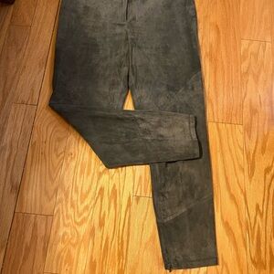 New Lafayette Suede Punto Skinny Pants